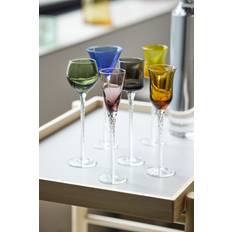 Lyngby Glas Snapseglas London, 18 cm, 6 st, ass.