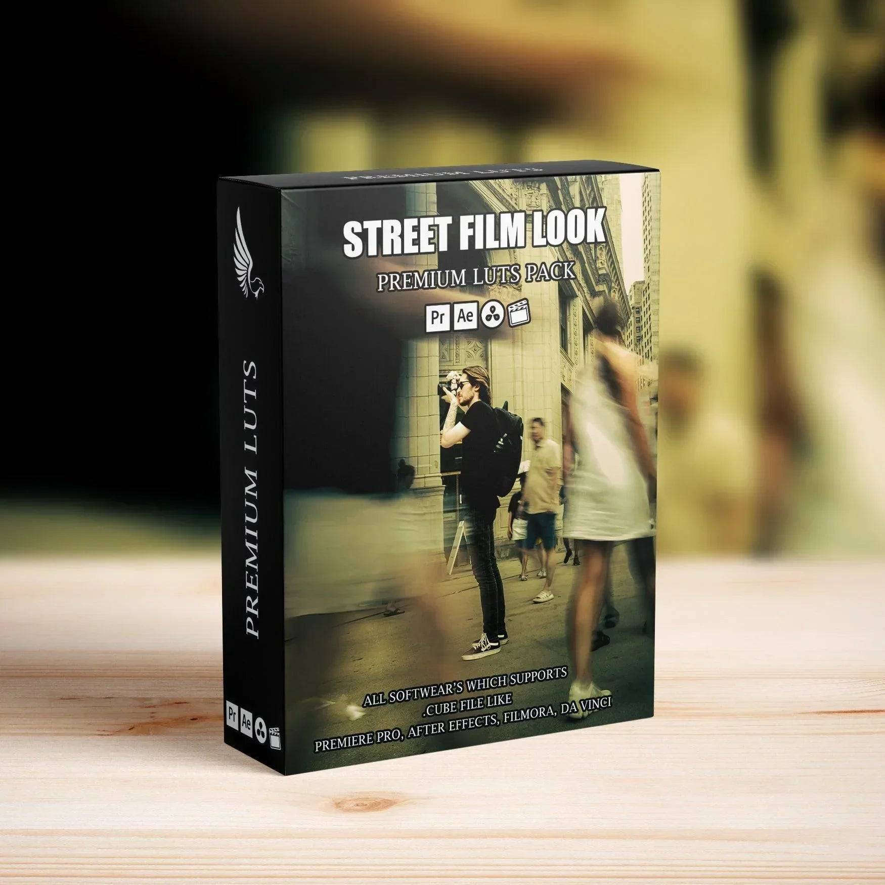 Street Cinematic Hollywood Film LUTs Pack - Personal