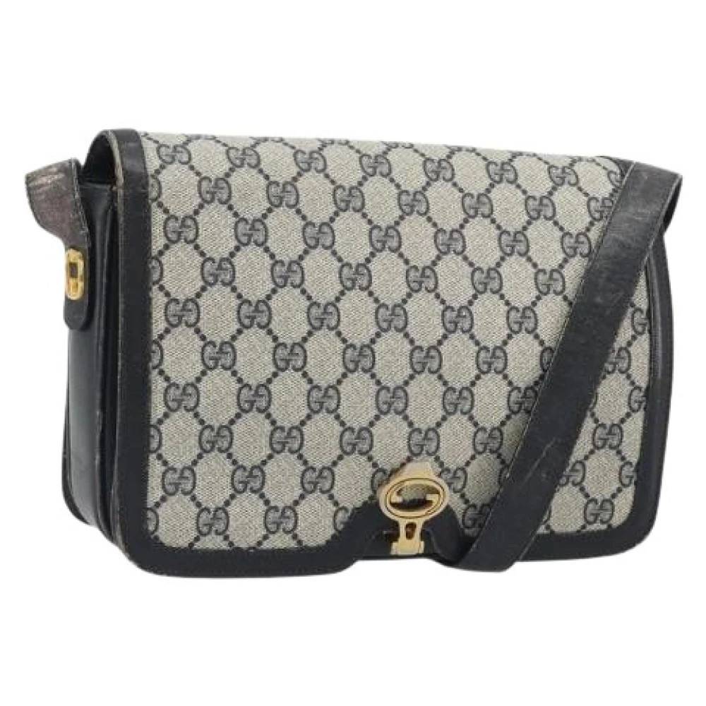Gucci Vintage Pre-owned Plast gucci-tasker - Vintage - Dame - Blå - ONE SIZE -