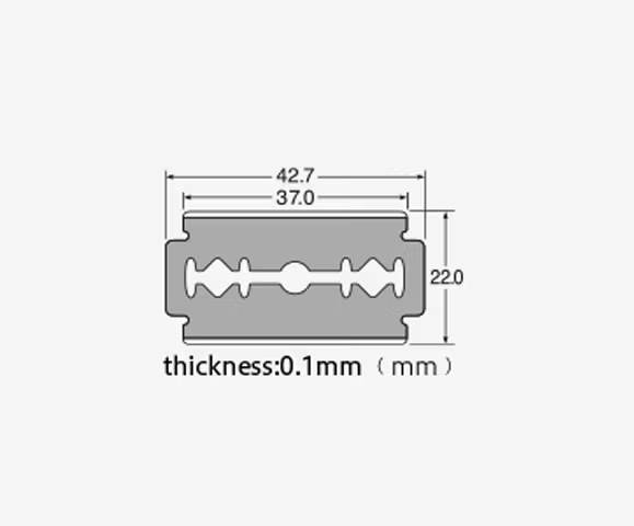 Feather Dubbelrakblad 30-pack