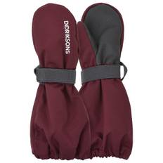 Didriksons Kid's Biggles Mitten 7 Handsker Børn størrelse 2/4 farve rød