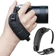 NEEWER 1/4 tum QR-platta kamera handledsrem typ båge för RS3 Pro RS3 RS2 RSC2 Camcorder grepp för DSLR.Passar till Canon R5 R6 Nikon Zf Z30 Sony ZV-E10 Fujifilm X-T5,CA071