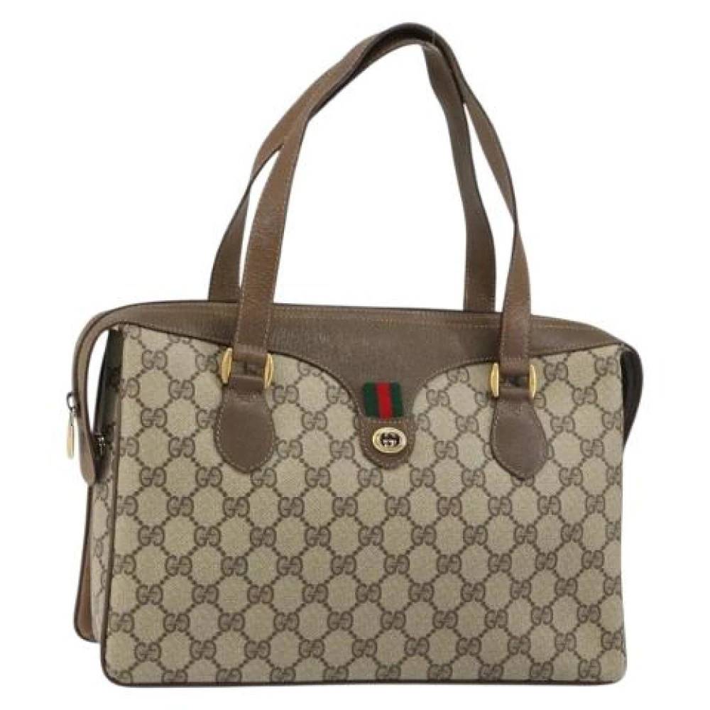Gucci Vintage Pre-owned Plastic Håndtaske - Vintage - Dame - Beige - ONE SIZE -