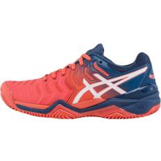 Gel Resolution 7 Clay W Pink/White, Female, Skor, Sportskor, Tennis, Rosa/Vit, EU 38 (EU 38)