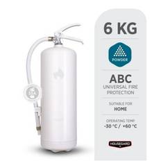 Brandsläckare Housegard Pulver Vit 6kg