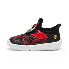 Puma Scuderia Ferrari Slipkart Sneakers Toddler, Black, Size 32.5, Shoes - Rosso Corsa - 32.5