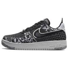 Nike Air Force 1 Low Crater Flyknit Black White Melange 42