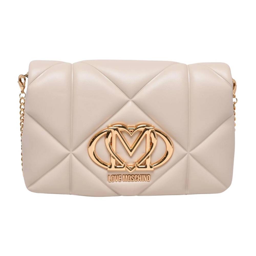 Love Moschino Tracolla - Tasker - Dame - Hvid - ONE SIZE - Uld