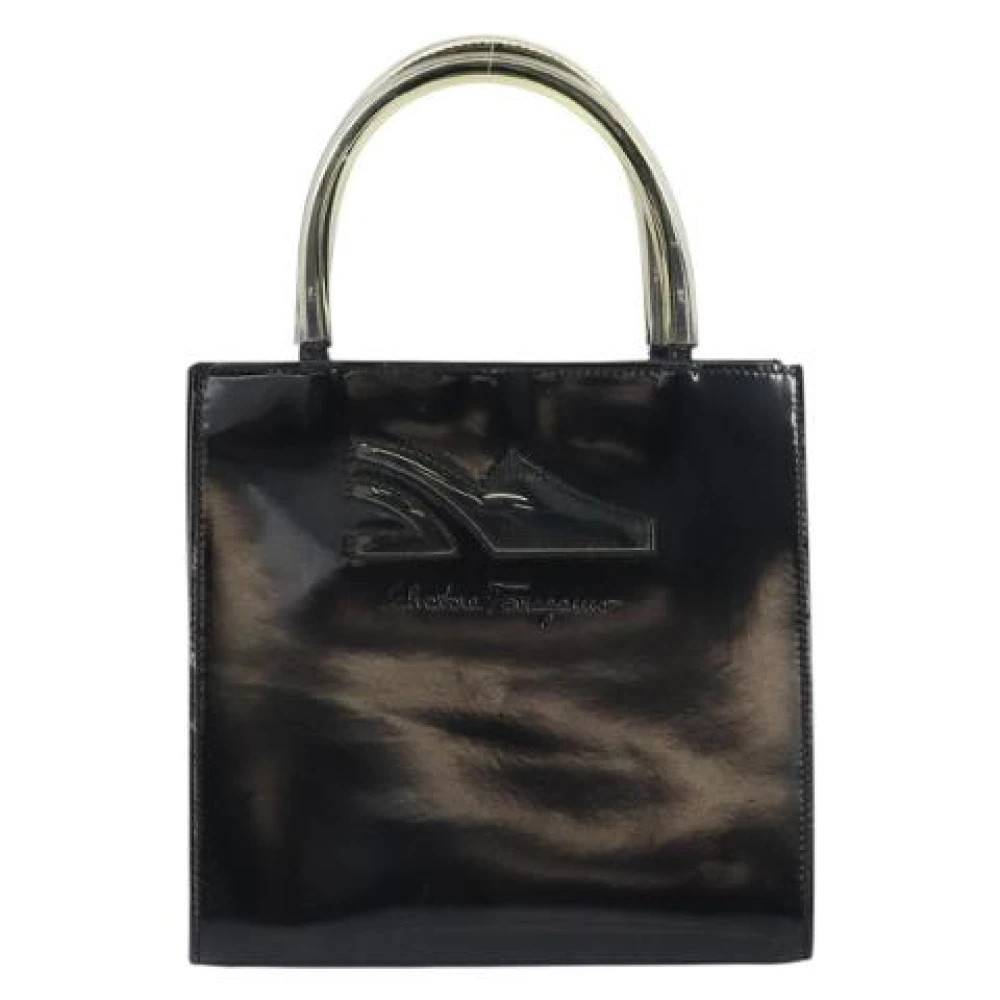 Salvatore Ferragamo Pre-owned - Pre-owned Läder Handväska Vintage - Dam - ONE Size - Läder