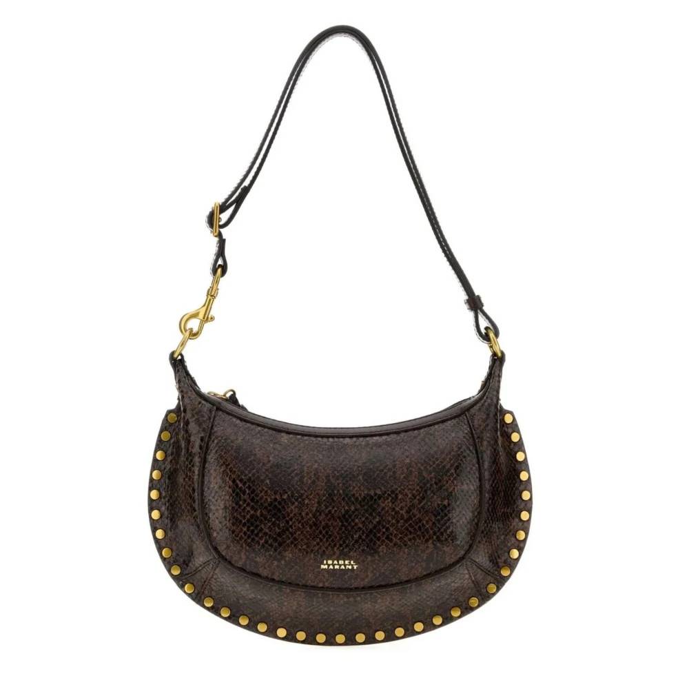 Isabel Marant Oskan Moon Bag - Tasker - Dame - Brun - ONE SIZE - Uld