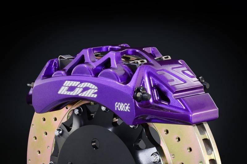 D2 Bromskit fram ALFA ROMEO 147 (Ej GTA). 5 X 98 (00~10), 330X32mm, 6-kolvsok utan dammskydd. D2 Hollow Racing bromsok!