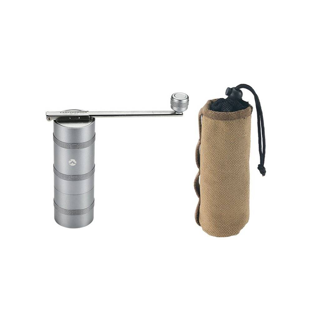CAMPINGMOON CC-152 Outdoor Camping Hand Brewed Coffee Grinder, Hand Cranked Coffee Mill, Stainless Steel Grinding Core