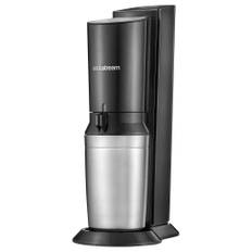 SodaStream Crystal 3.0 - Kulsyre 0,7L - Rustfrit Stål/Sort