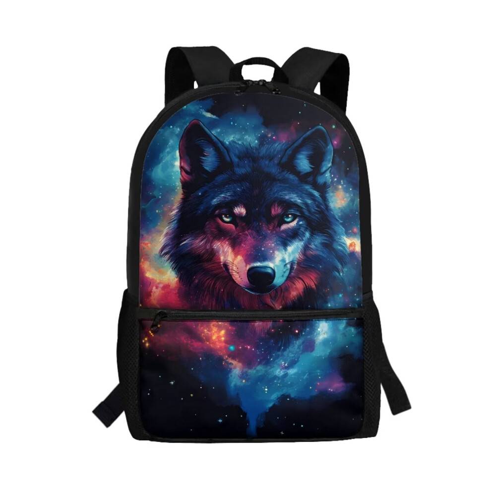 Galaxy Wolf Børne Skolerygsæk 16L