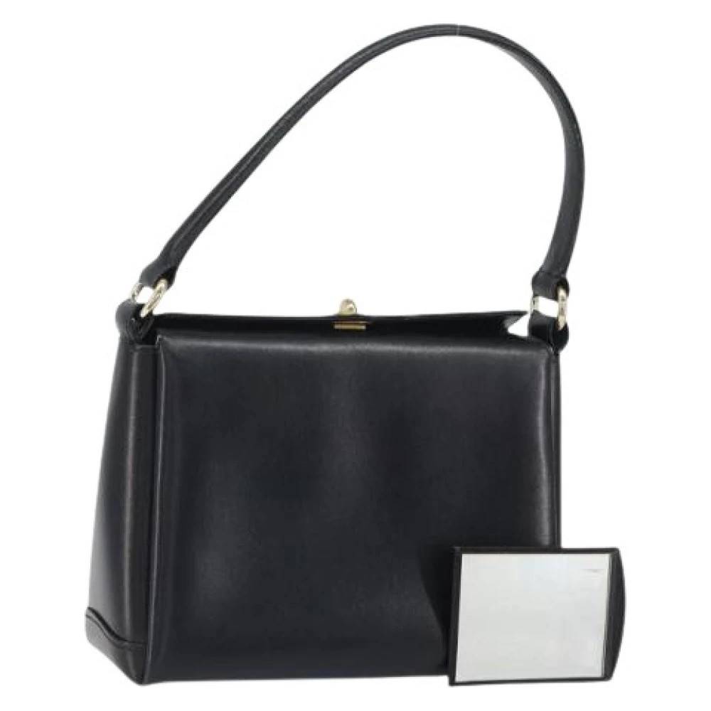 Gucci Vintage Pre-owned Vintage Håndtaske - Vintage - Dame - Sort - ONE SIZE - Læder