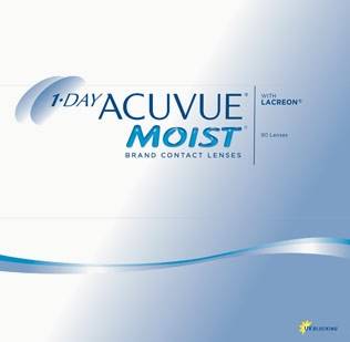 1-day Acuvue Moist (90) Begge -10,00 9,00