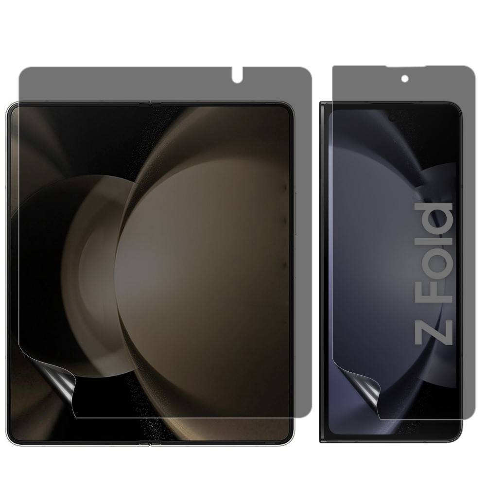 Privacy Skærmbeskytter indre + ydre skærm Samsung Galaxy Z Fold 6