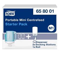 Handtorkhållare Tork Mini M1 starterpack bärbar centrummatad