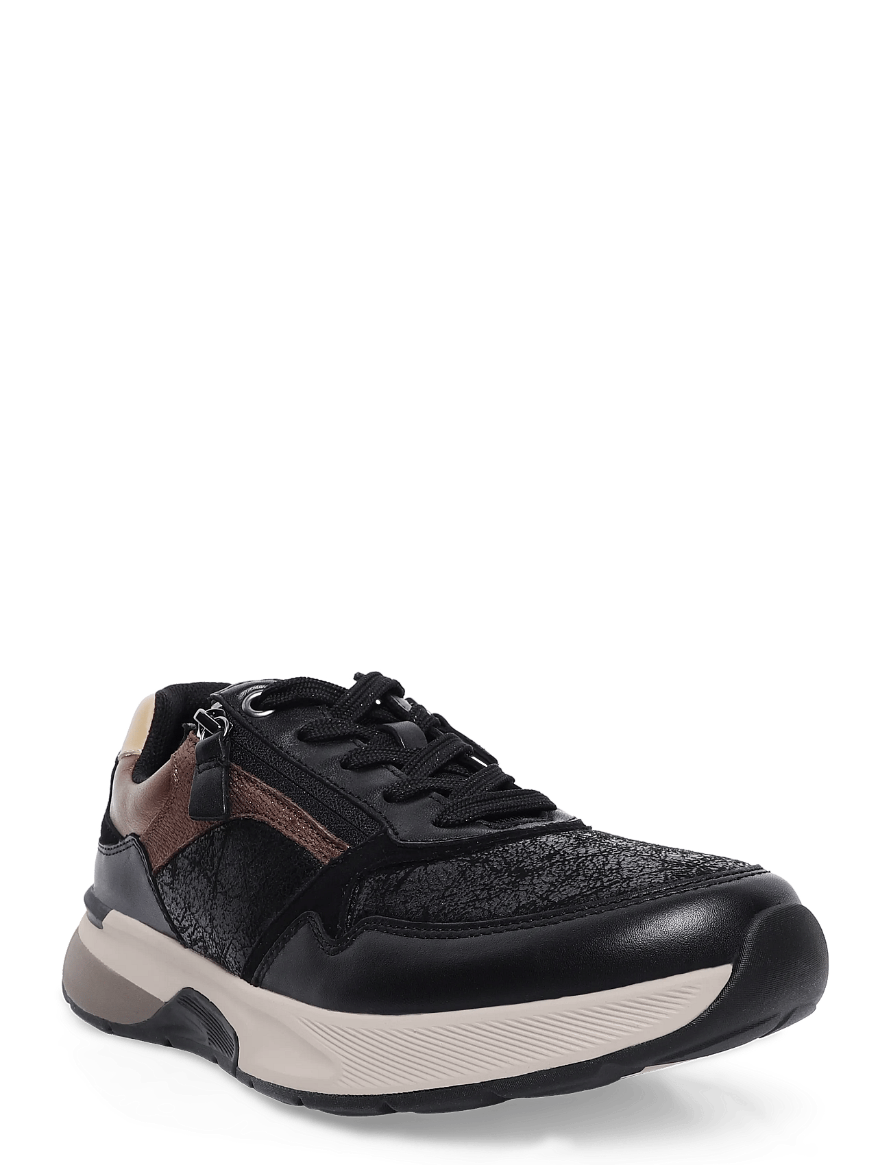 Gabor Rollingsoft Sneaker, "Hallux Valgus" - Black - 37.5