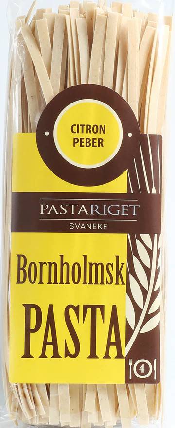 Pastariget, Citron peber, Pasta.