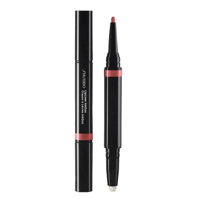 Shiseido Lipliner InkDuo - läppstift och läppkonturpenna med balsam 1,1 g 03 Malva