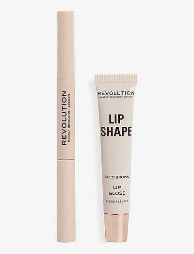 Revolution Beauty London Revolution Lip Shape Kit Coco Brown - Smink - COCO BROWN / brown