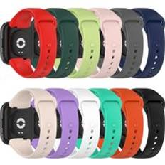 New product redmi watch 3 active silicone solid color Replacement smart watch band bracelet For Redmi watch 3 Lite strap