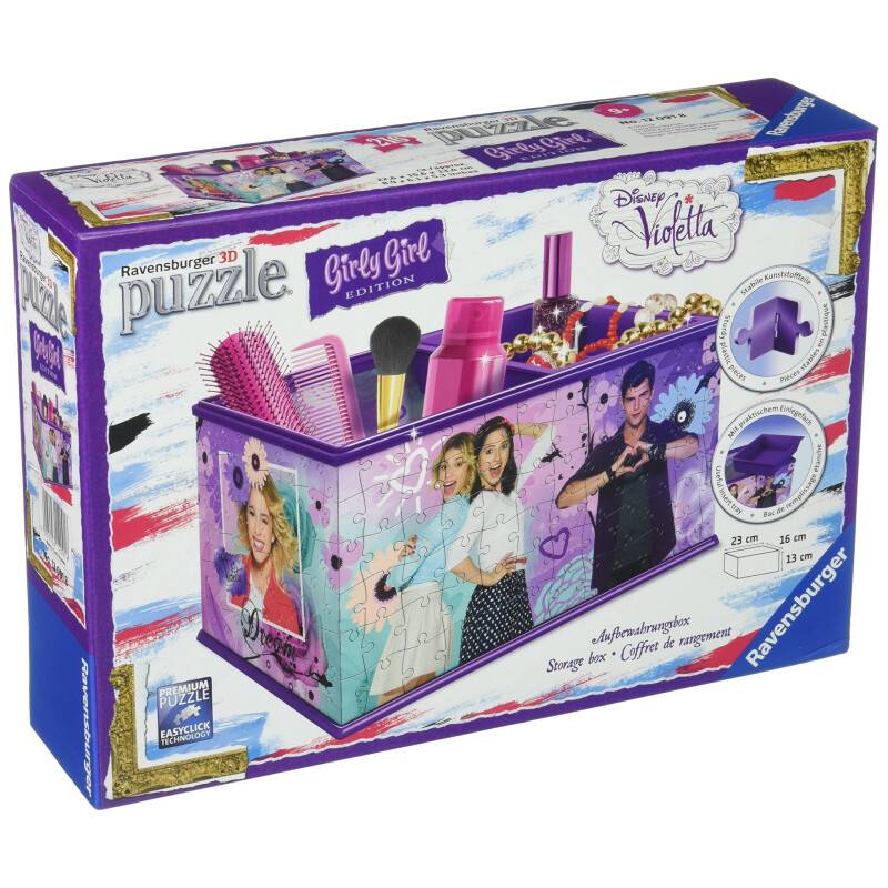 Ravensburger 12091 - 3D-Puzzle Girly Girl Edition Aufbewahrungsbox,...