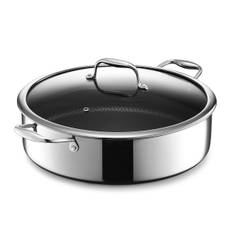 Hexclad Hybrid buffetgryte/sautegryte med lock 6,6 L