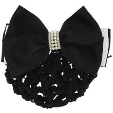 EQUITHEME 'Perle' Barrette Hårnät Svart/Vit