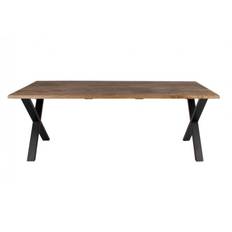 Westwood plankebord 200x95 - Røgolieret egetræ/Sort