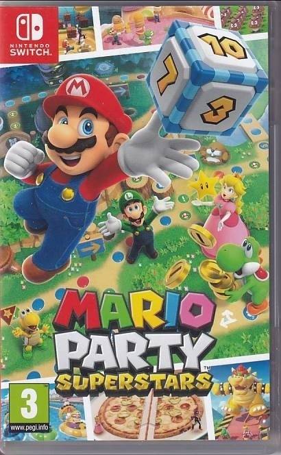 Mario Party Superstars - Nintendo Switch Spil (A-Grade) (Brugt)