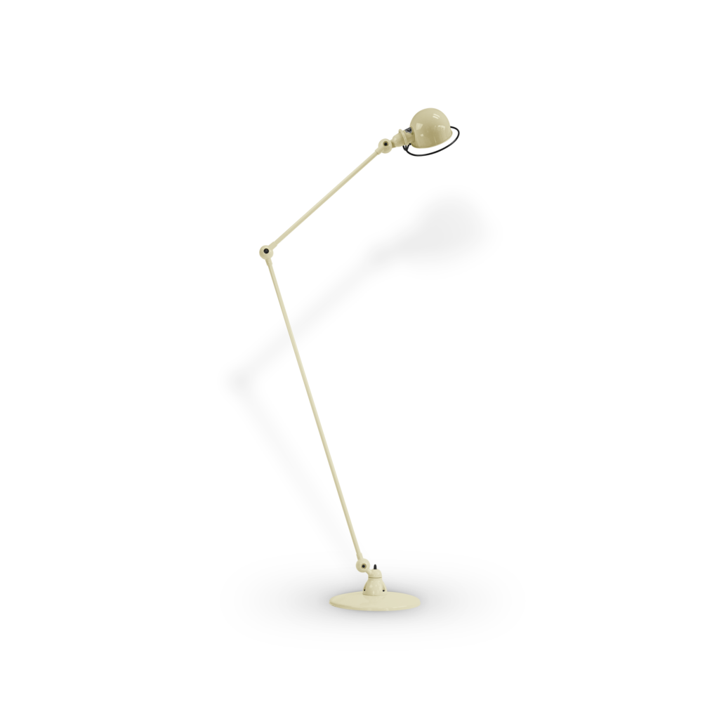 Loft D1260I gulvlampe fra Jieldé - Ivory / Blank