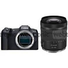 Canon EOS R8 + RF 24-105mm F4-7.1 IS STM + EF-RF Adaptor + Gratis Batteri og UV Filter (Vinterkampagne)