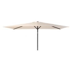 Alu Parasol Rektangulær 150x250 cm - Natur