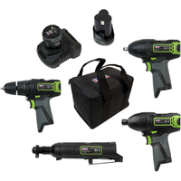 Sealey 4 x 10.8V SV10.8 Series Cordless Combo Kit - 2 Batteries