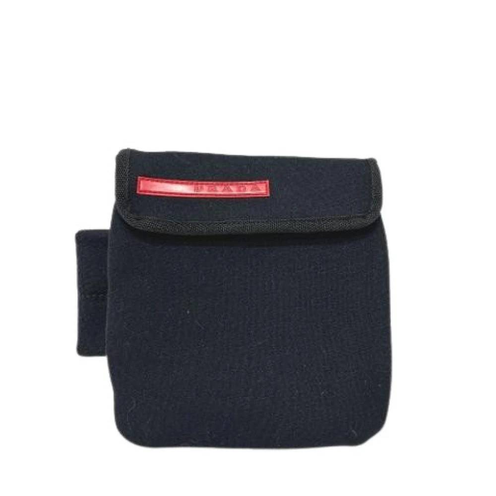Prada Vintage Pre-owned Nylon Bæltetaske - Vintage - unisex - Sort - ONE SIZE - Nylon