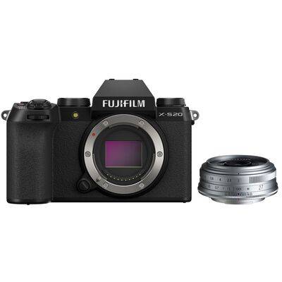 Fujifilm X-S20 + Voigtl�nder Ultron 27mm f/2.0 black - silver