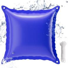 Yomisee Poolkudde vinter, XXL 120 x 120 cm luftkudde, poolkudde stor för poolskydd, vinterkudde