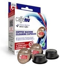 Rengørings-kapsler - Caffenu - 4 kapsler til Lavazza A Modo Mio
