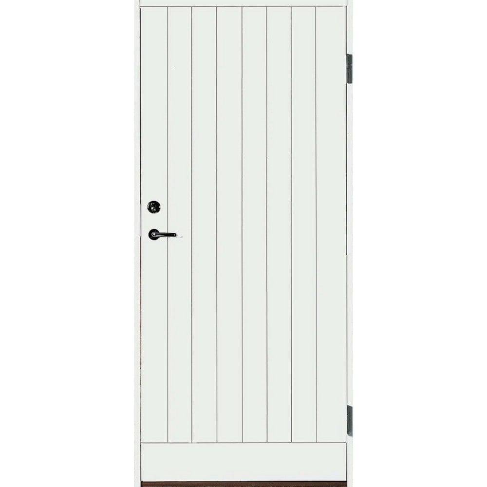 Källvikendörren Förrådsdörr S18V - 80 x 200 cm / Vänster
