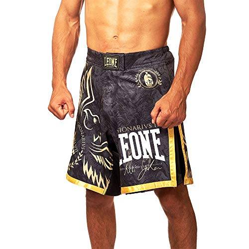 LEONE 1947, Legionarivs II MMA-shorts, Unisex vuxen, Svart, M, AB790