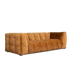 Michelin 3 pers. sofa - 236 x 105 cm - Velour Farve Gold