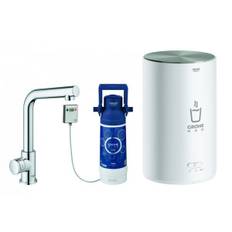 GROHE Red Mono Standventil Küchenarmatur und Boiler M-Size L-Auslauf chrom 30339001