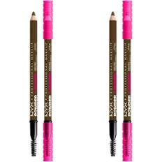2st NYX Professional Makeup Powder Louder 02 Taupe Browpen - 1,15 g