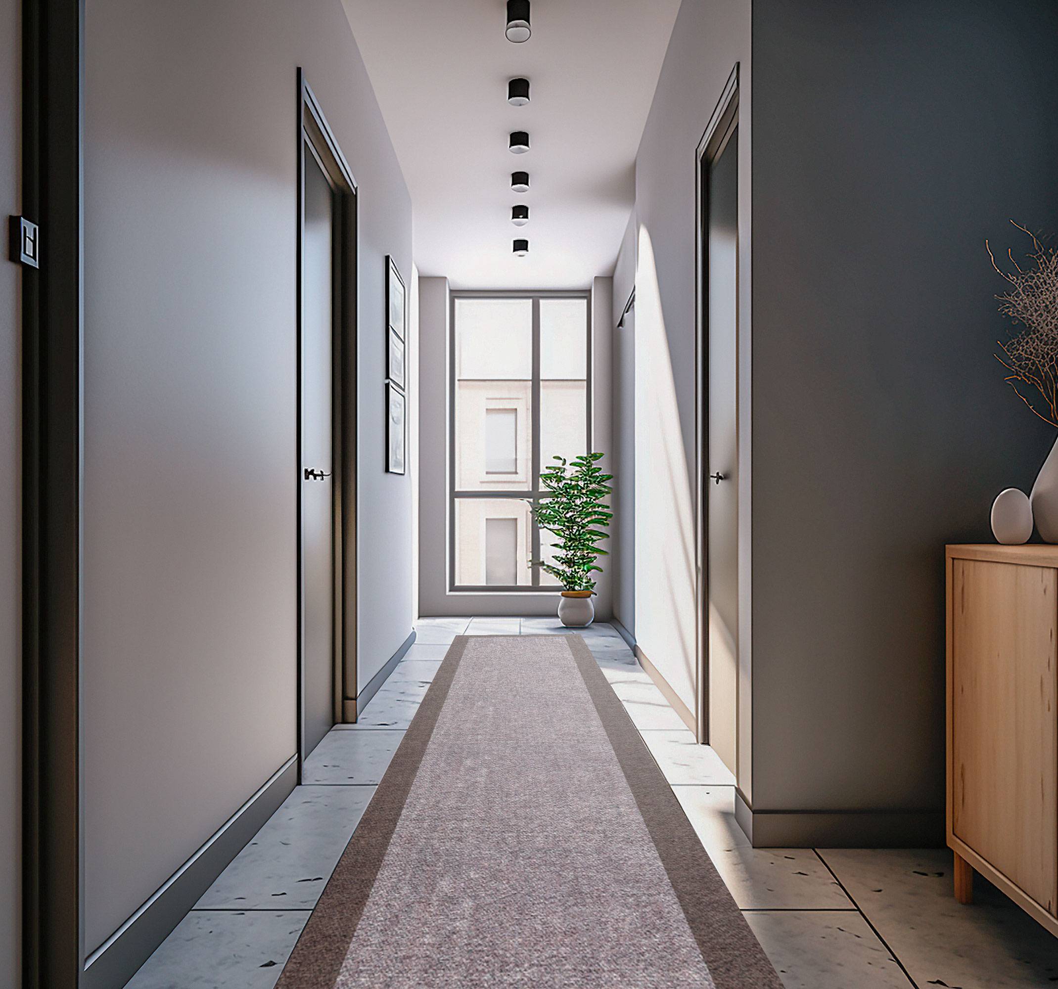 Enkel design med moderna ramgolv