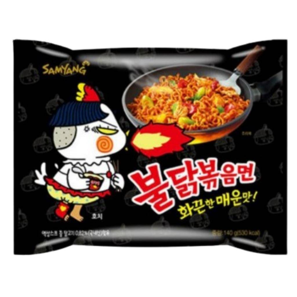 [Samyang] Koreansk Ramen Enkelpack(1 ST) – 10 Smaker att Välja Mellan (Buldak, Crobo Buldak, Maptaeng, etc.)