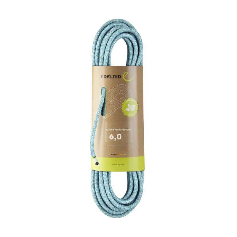 Edelrid Rap Line Protect Eco Dry 6,0mm II - Repsnöre Icemint 70 m