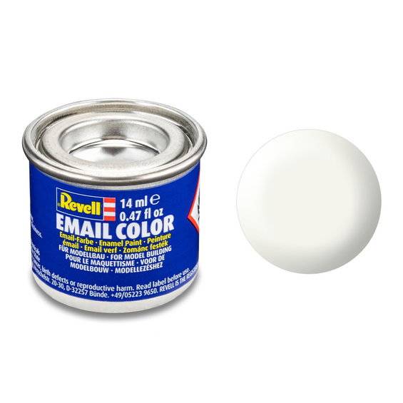 Revell hobbyfärg 14 ml - 301 White / silk - Vit