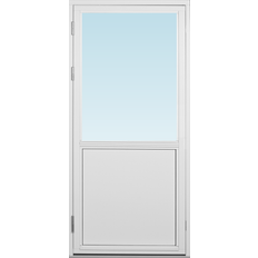 Dala Fönster DF altandörr utåtgående 880x1880/1080mm vänster, insida trä utsida trä, 3-glas, linjerar fast (9x19)